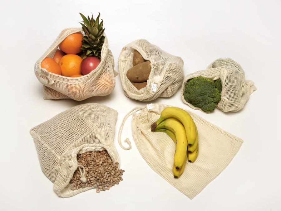 Cotton mesh produce online bags